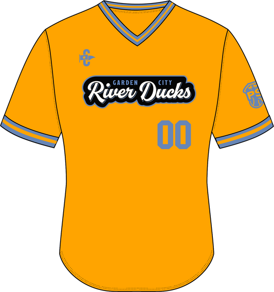 Classic V-Neck River Ducks Game Jersey